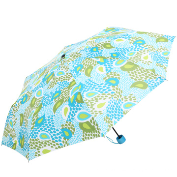 Paraguas plegable personalizado resistente a prueba de viento fuerte con el logotipo